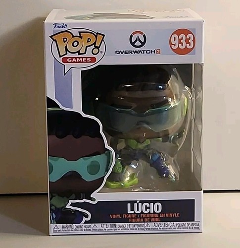 Funko Pop! Overwatch 2 Lucio Vinyl Figure #933 Pop 1