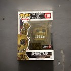 Funko Pop Five Nights at Freddy's - Springtrap #110 FLOCKED GameStop Exclusive