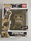 RARE Funko Pop! Vinyl Five Nights at Freddy's Springtrap 101  (Flocked) GameStop