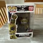 Funko Pop Five Nights at Freddy's - Springtrap #110 FLOCKED GameStop Exclusive
