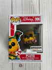 Funko Pop!  Disney #996 Pluto Holiday Amazon Exclusive Vinyl SEE PICS A2