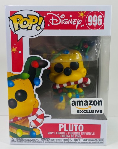 Funko Pop! Disney – Pluto #996 (Christmas) [Amazon Exclusive]