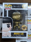 Funko Pop 218 Bruce Lee Enter the Dragon Gold Bait Exclusive SDCC