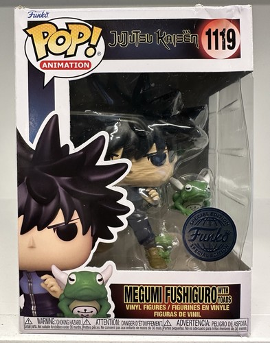 Funko Pop Jujutsu Kaisen: Megumi Fushiguro with Toads #1119 EXCLUSIVE NEW 149-5