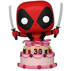 Funko POP! Marvel: Deadpool 30th #776 - Deadpool in Cake / Bobble-head