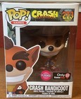 Funko Pop! Games 273 CRASH BANDICOOT Flocked GameStop Exclusive
