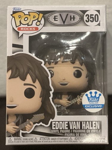 Eddie Van Halen Funko Pop! Rocks #350- Funko Exclusive. NIB