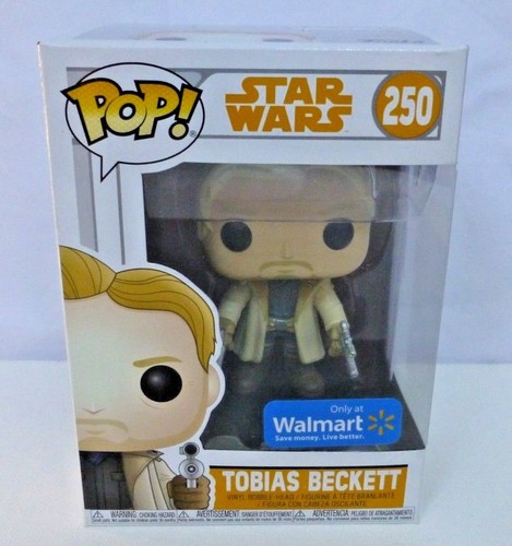 Funko POP! Star Wars 250 Tobias Beckett Walmart Exclusive *NEW*