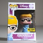 FUNKO POP ! DISNEY #157 Cinderella (Nerd) Vinyl Figure Vaulted Hot Topic Exclu.