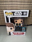 Funko Pop! Star Wars Han Solo #91 2016 Galactic Con Vinyl Figure