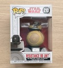 Funko Pop Star Wars The Last Jedi Resistance BB Unit #210 + Free Protector