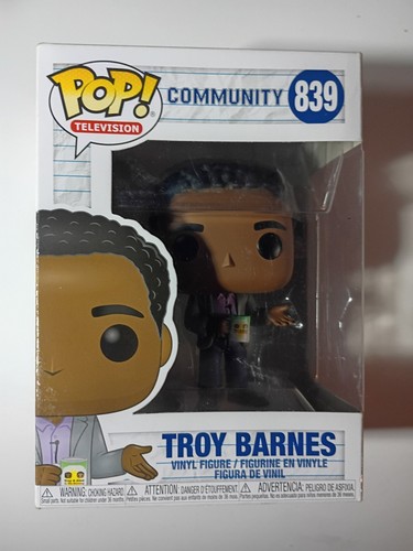 Troy Barnes #839 Community TV Shows Funko Pop Vinyl (NEW, *READ*)
