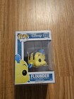 Funko Pop Disney Flounder Little Mermaid 237 Vinyl Figure With Pop Protector