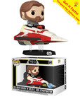 Star Wars The Clone Wars Obi Wan in Delta 7 Exclusive Pop! Ride Figure