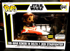 Obi-Wan Kenobi Delta 7 Jedi Starfighter Funko Pop 641 AMAZON exclusive brand new