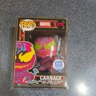 Funko Pop Carnage Black Light Funko Shop Exclusive #678 Marvel Universe Figure