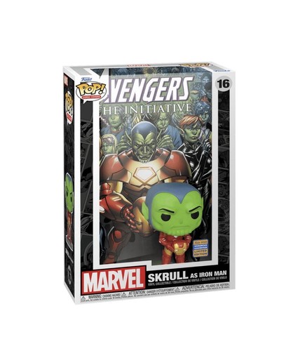 BRAND NEW FUNKO POP! COMIC COVERS SKRULL AS IRON MAN #16