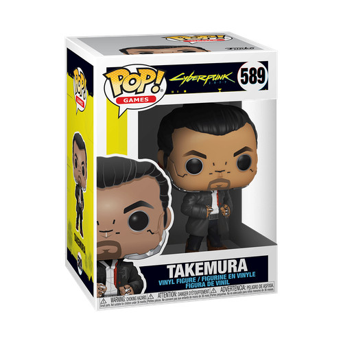Funko Pop! Games: Cyberpunk 2077 #589 Takemura | New in Box | Great Condition