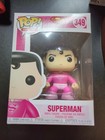Funko Pop! Heroes: Breast Cancer Awareness Superman #349 Pink Vinyl Figure