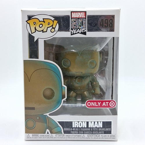 Funko Pop! Iron Man 498 Target Exclusive Patina Marvel Comics Vinyl Figure Toy