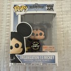 Funko Pop Kingdom Hearts - Organization 13 Mickey Glow Chase Box Lunch Exclusive