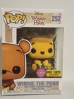 Funko Pop! Disney Winnie the Pooh With Honeypot (Flocked) #252 Hot Topic Excl