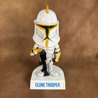 Funko Pop! Star Wars  CLONE TROOPER Yellow Commander Bobble-head 2008