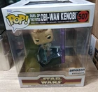 #507 Duel of the Fates ObiWan Kenobi Deluxe Funko Star Wars Amazon imperfect box