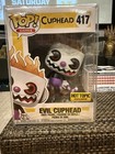 Funko Pop Games Evil Cuphead #417 Hot Topic Exclusive w/protector