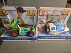 Toy Story 4 Pop Up Racers Woody and Buzz Lightyear Disney-Pixar BOTH NIB