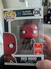 FUNKO POP DC 2018 SUMMER CONVENTION RED HOOD#236 W/PROTECTOR