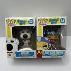 Funko Pop! Vinyl: Family Guy Stewie Griffin #34 and Brian #32 Vinyl Figures