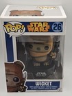 WICKET # 26 Star Wars Funko Pop Vaulted Blue Box Ewok Return Of The Jedi