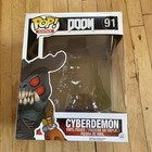 Funko Pop! DOOM CYBERDEMON #91 REPLACEMENT EMPTY BOX ONLY! Tiny dents