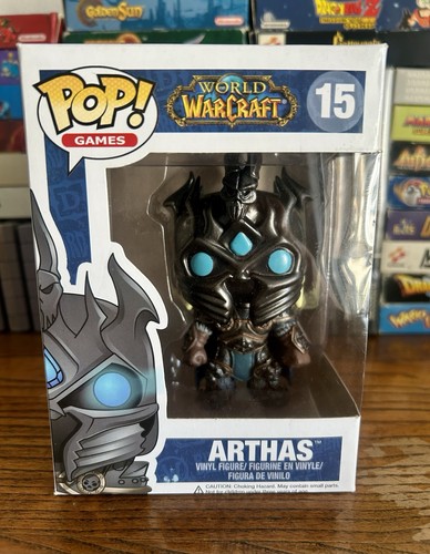 Funko Pop! Vinyl World of Warcraft Arthas #15 Video Games Theme Vinyl Figure