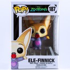 CLEAN 2016 Funko Pop Disney 187 Zootopia Ele-Finnick Ele Finnick Vinyl Figure