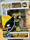 Funko Pop! Marvel - Zombie Wolverine #662 (GITD) (EE Exclusive) With Protector