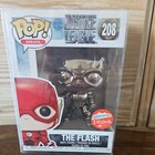 Funko Pop! Heroes Fugitive Toys Exclusive The Flash Blue Chrome #208 NIB DC