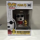 Funko Pop! Animation Peanuts Joe Cool & Woodstock #1680 With Pop Protector