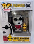 Peanuts Snoopy Joe Cool & Woodstock Funko Pop  #1680 + Free Protector - See Pics