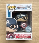Funko Pop Marvel Captain America Civil War Captain America #1200 + Protector