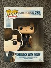 Funko Pop Sherlock Holmes Vinyl Figure #289 with Violin