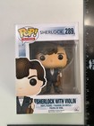 Funko Pop! Sherlock: Sherlock with Violin #289 Vinyl Figure + PROTECTOR i3