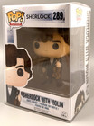 Funko Pop! Vinyl: Sherlock - Sherlock Holmes With Violin #289  in Protector