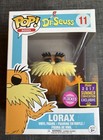 Funko Pop! Dr. Seuss #11 Lorax *Flocked* 2017 Summer Convention *Exclusive*