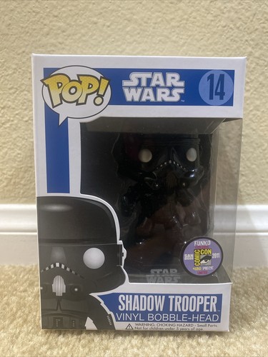 Funko Pop Star Wars SDCC 2011 Exclusive Shadow Trooper #14 LE480