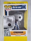 Funko Pop! Television Doctor Who Cyberman #224 Vinyl Figure See Photos/Notes