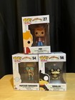 Funko Pop - Futurama - Fry #27, Professor Farnsworth #54, Nibbler #56 (Vaulted)
