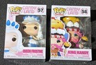 Funko Pop Candy Land Queen Frostine And King Kandy New #57 And #58 King & Queen