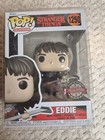 Funko Pop! TV Stranger Things Eddie #1250 Special Edition + Pop Protector